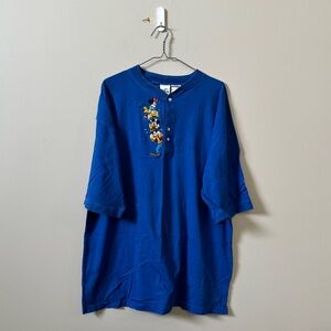 The Disney Store Vintage 90’s Mickey Mouse fab five blue short sleeve t-shirt